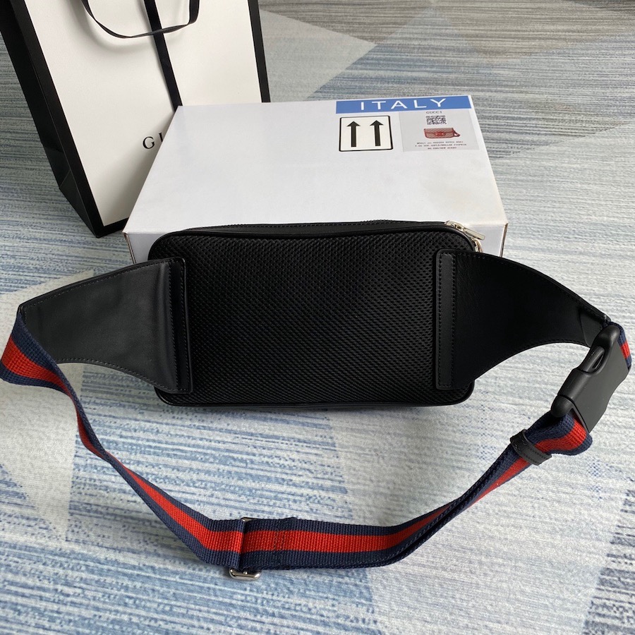 474293, Night Courrier soft GG Supreme belt , Gucci Men's Belt Bag