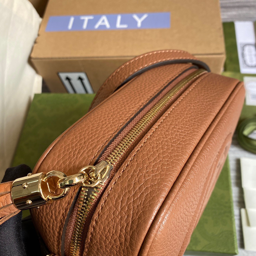 308364 Soho small leather disco bag, Gucci Crossbody Bags for Women