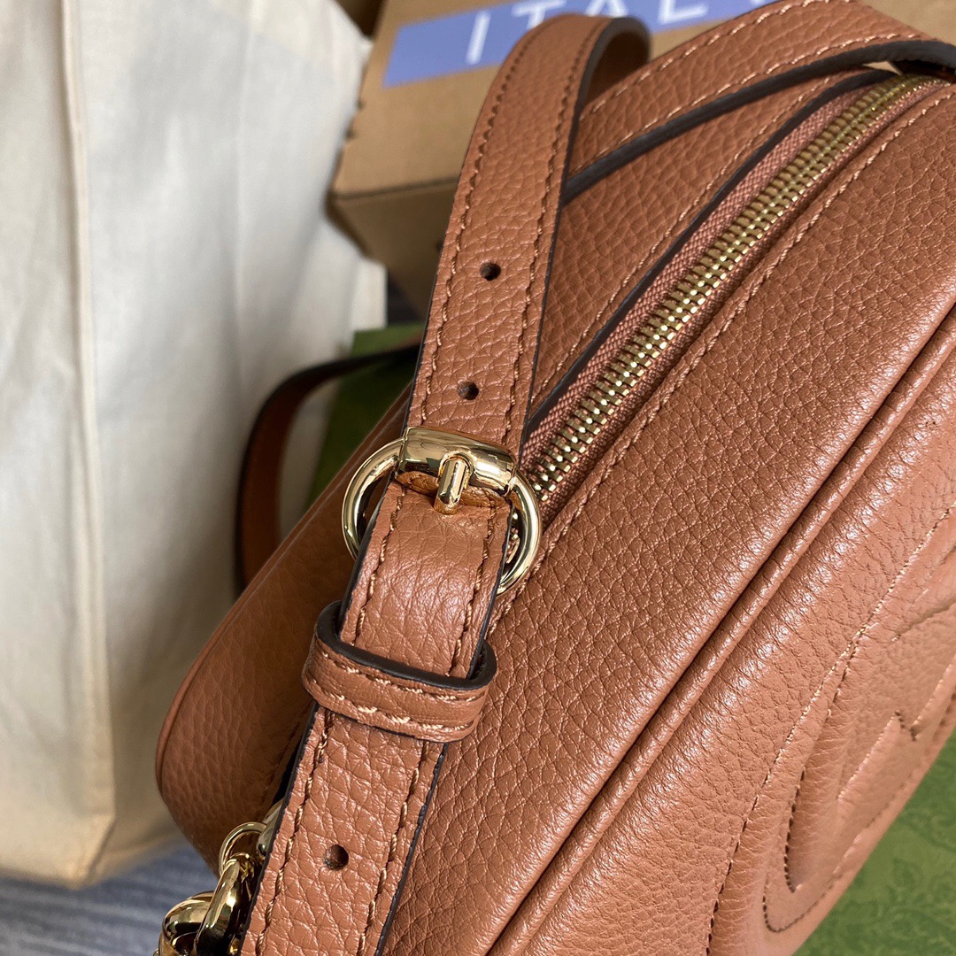 308364 Soho small leather disco bag, Gucci Crossbody Bags for Women