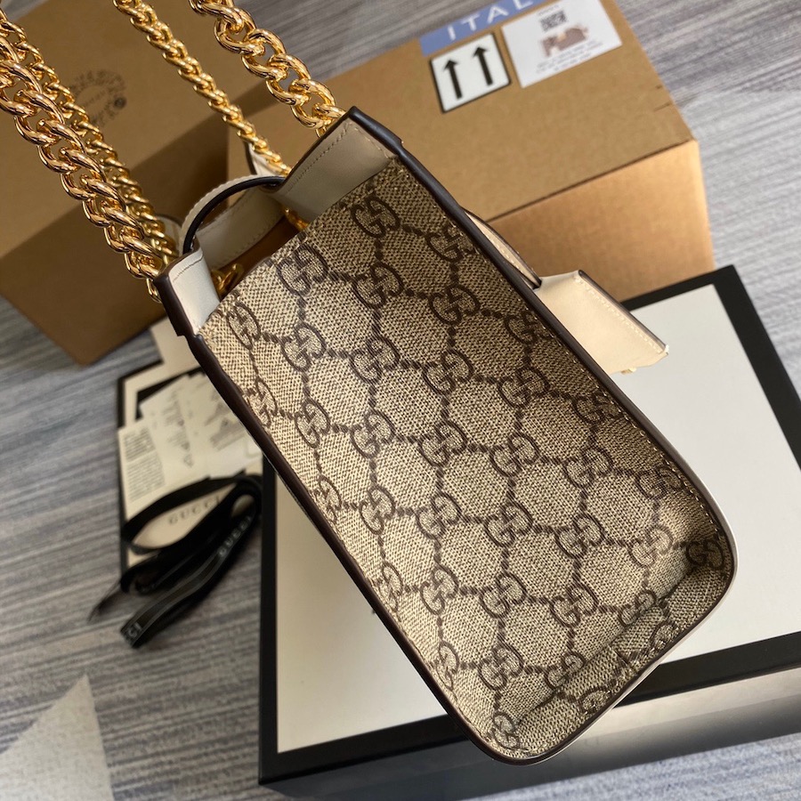 498156, GUCCI, Padlock small GG shoulder bag
