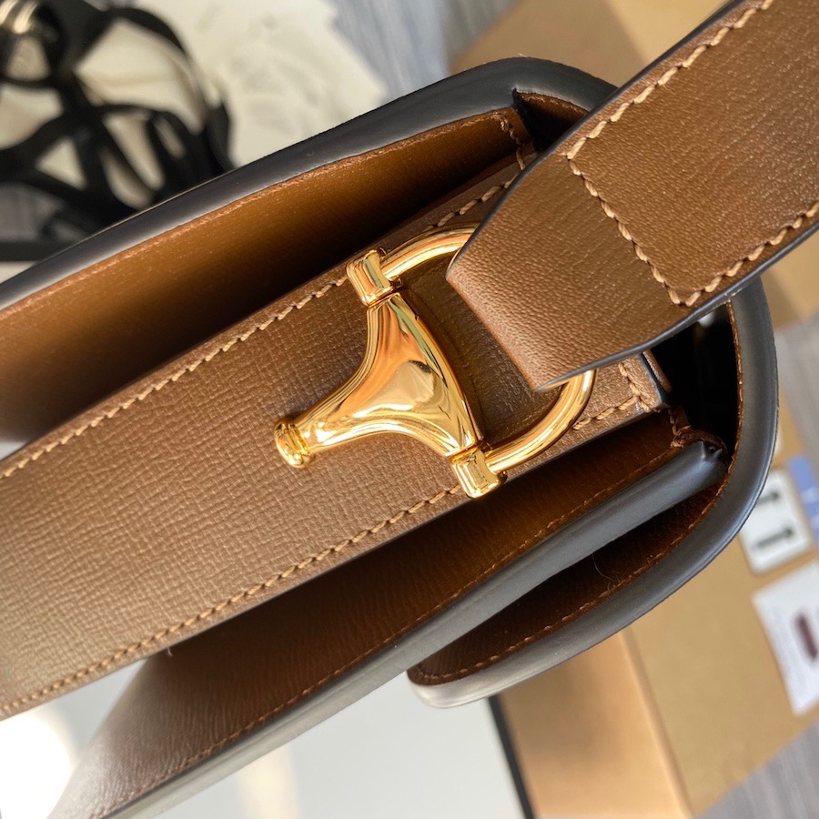 602204 Gucci 1955 Horsebit small shoulder bag, GUCCI Shoulder Bags for Women