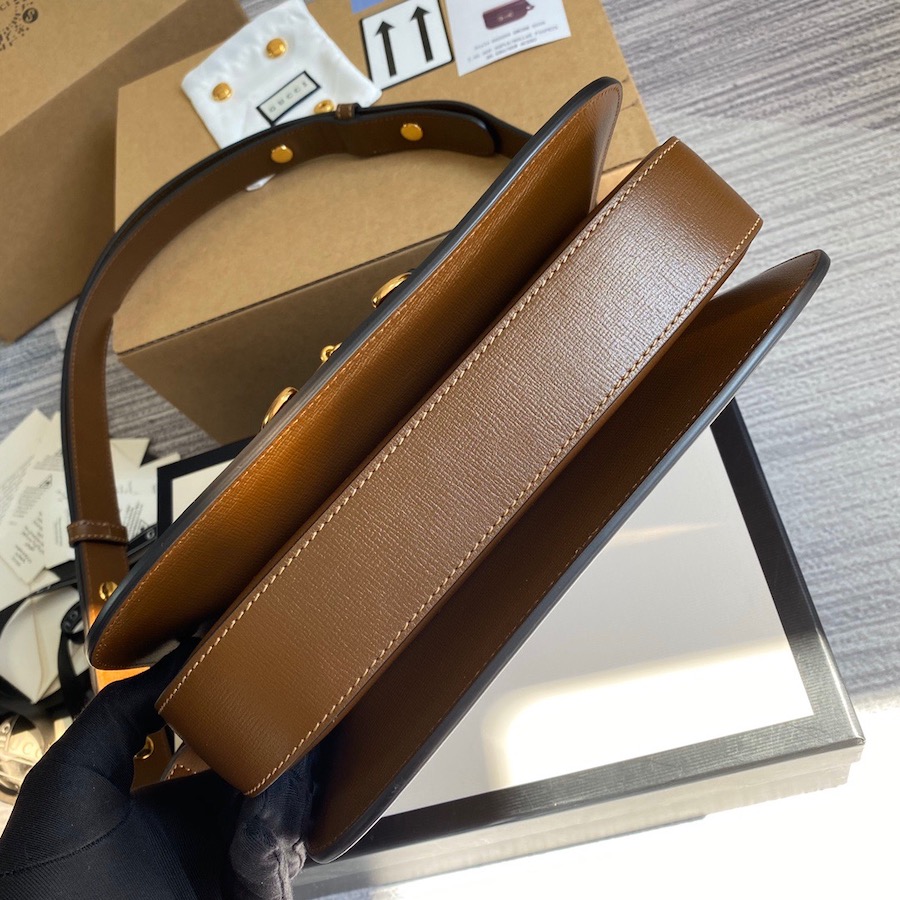 602204 Gucci 1955 Horsebit small shoulder bag, GUCCI Shoulder Bags for Women
