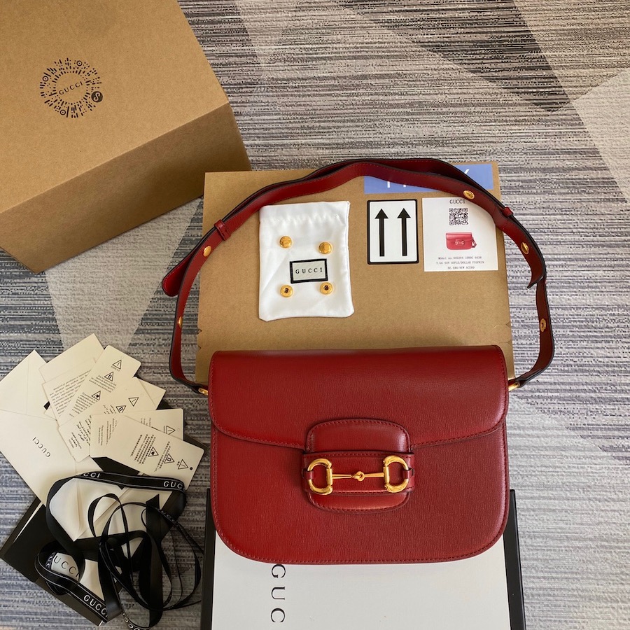 602204 Gucci 1955 Horsebit small shoulder bag, GUCCI Shoulder Bags for Women