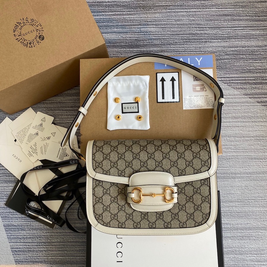602204 Gucci 1955 Horsebit small shoulder bag, GUCCI Shoulder Bags for Women