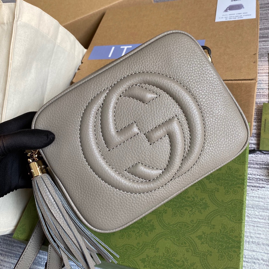308364 Soho small leather disco bag, Gucci Crossbody Bags for Women