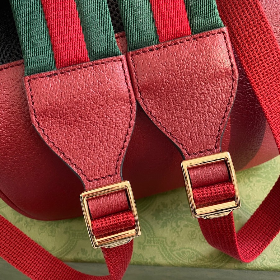 647816 Doraemon x Gucci small backpack, GUCCI Backpacks