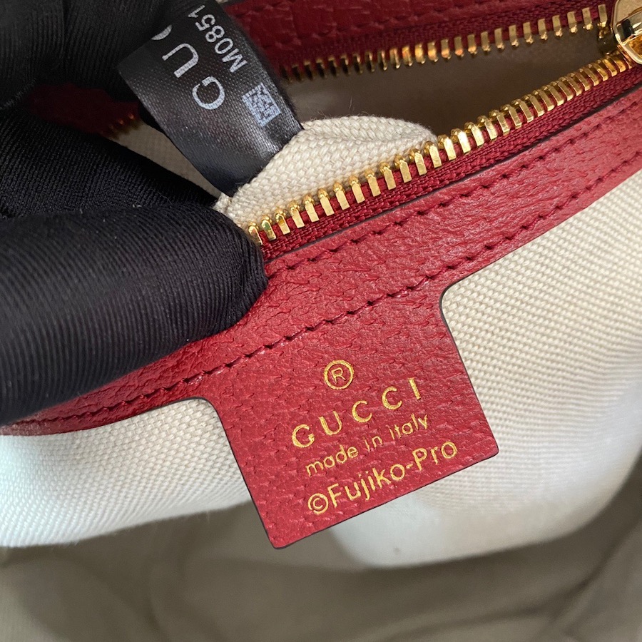 647816 Doraemon x Gucci small backpack, GUCCI Backpacks