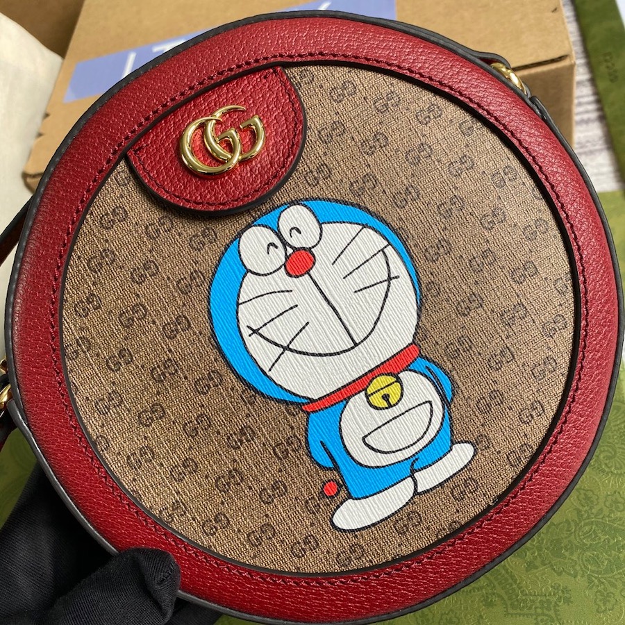 625216 Doraemon x Gucci shoulder bag, Gucci Shoulder Bags for Women