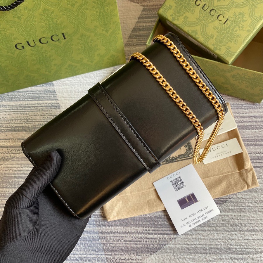 652681 Jackie 1961 chain wallet, Gucci Continental Wallets for Women