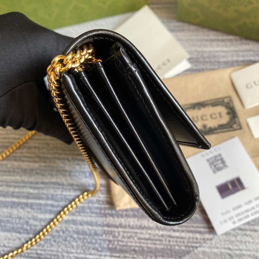 652681 Jackie 1961 chain wallet, Gucci Continental Wallets for Women