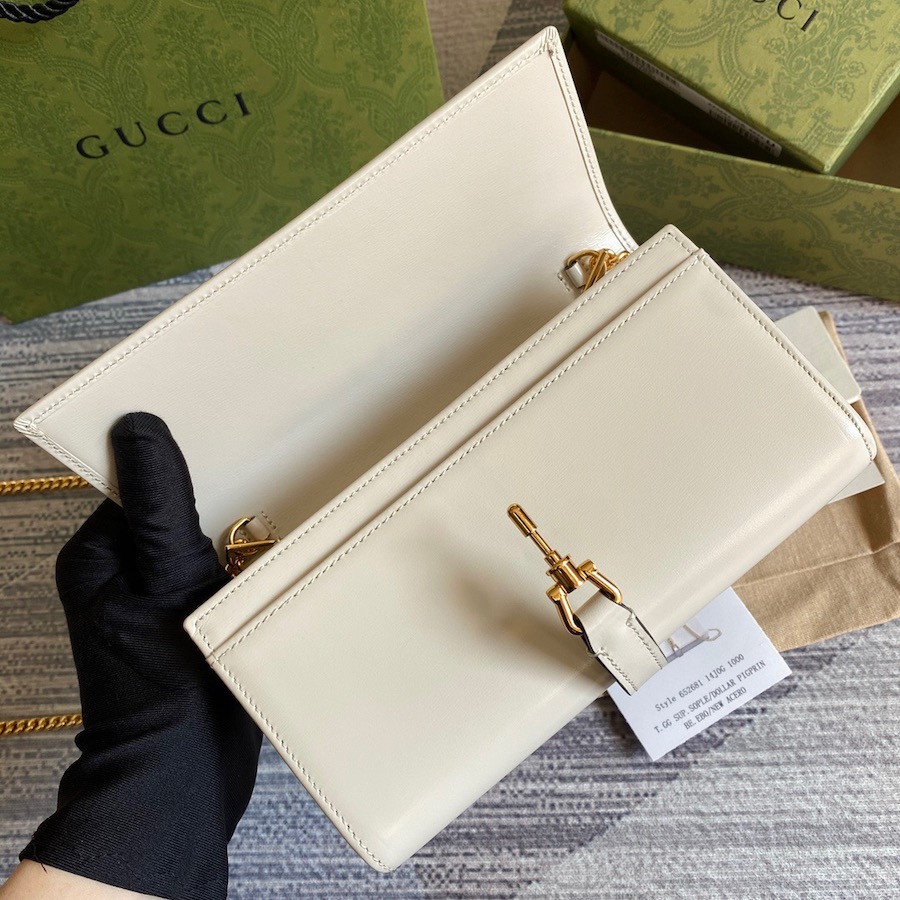 652681 Jackie 1961 chain wallet, Gucci Continental Wallets for Women