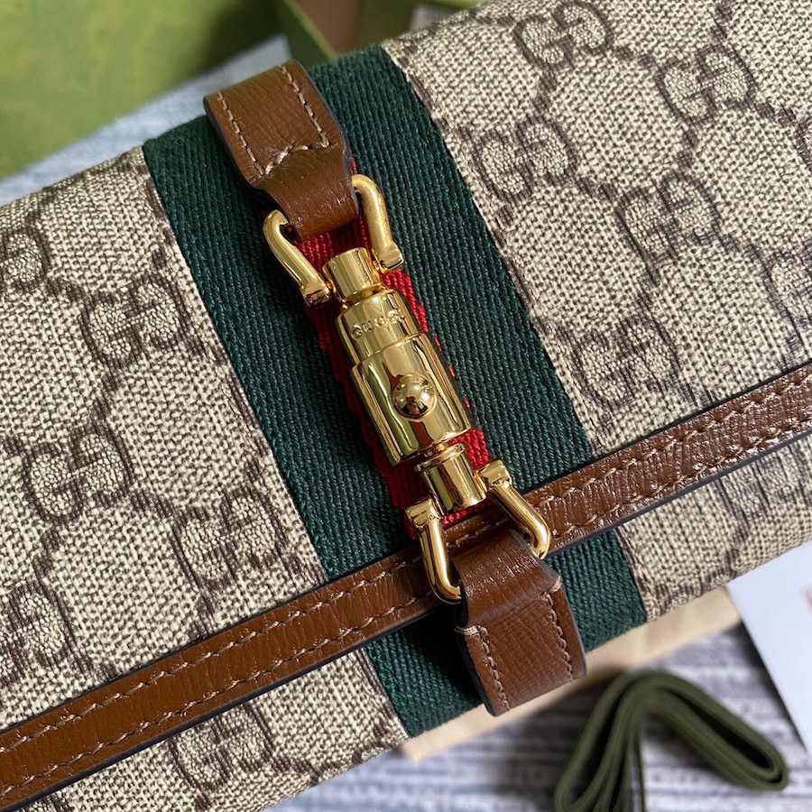 652681 Jackie 1961 chain wallet, Gucci Continental Wallets for Women