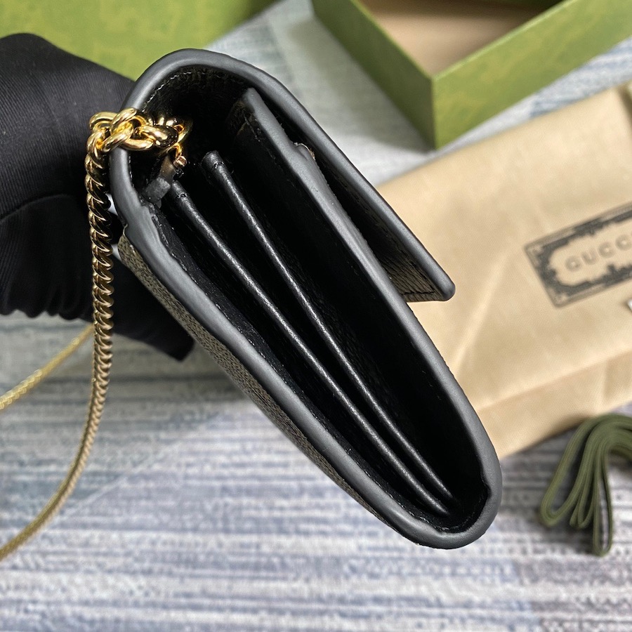 546585 GG Marmont chain wallet,  GUCCI Continental for Women