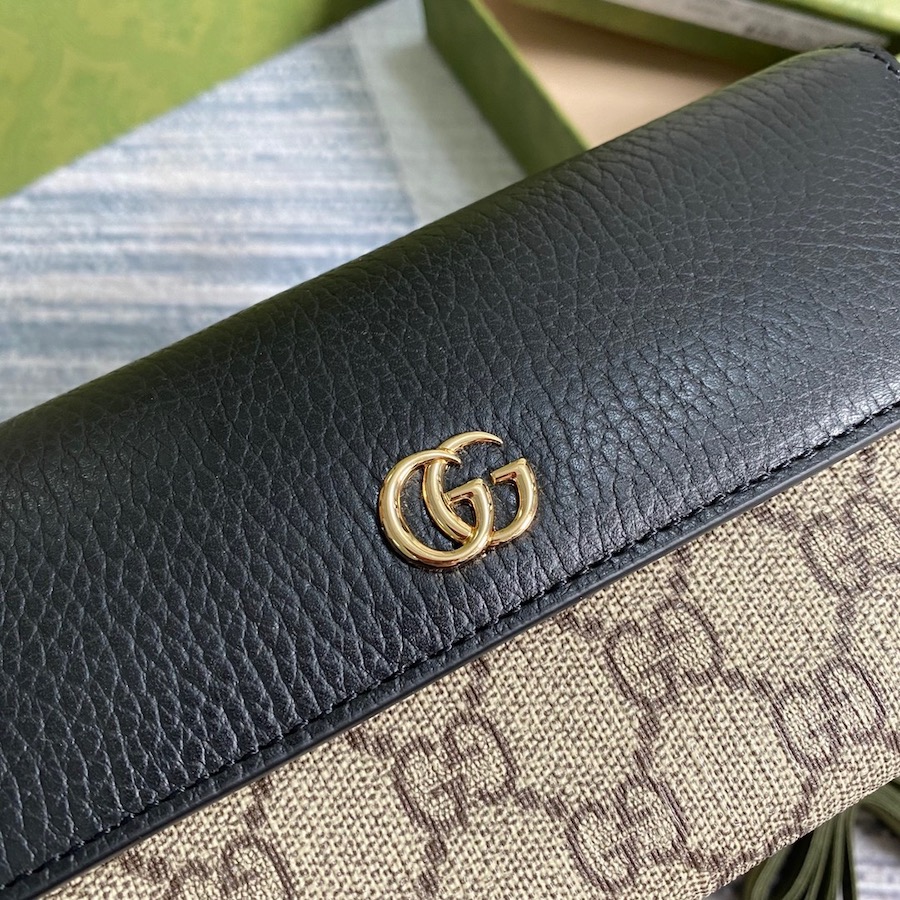 546585 GG Marmont chain wallet,  GUCCI Continental for Women