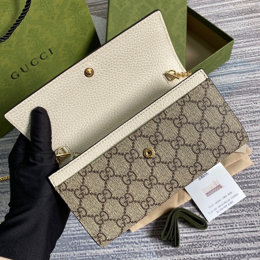 546585 GG Marmont chain wallet,  GUCCI Continental for Women