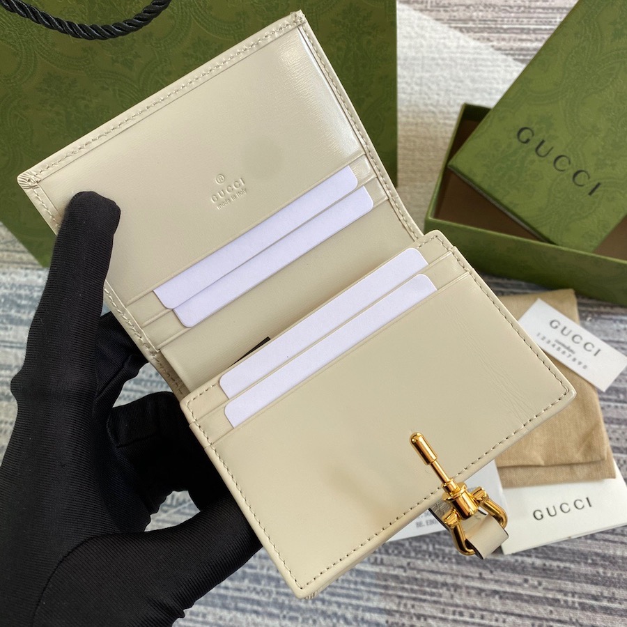 645536 Jackie 1961 card case wallet, gucci Card Holders & Coin Cases for Women