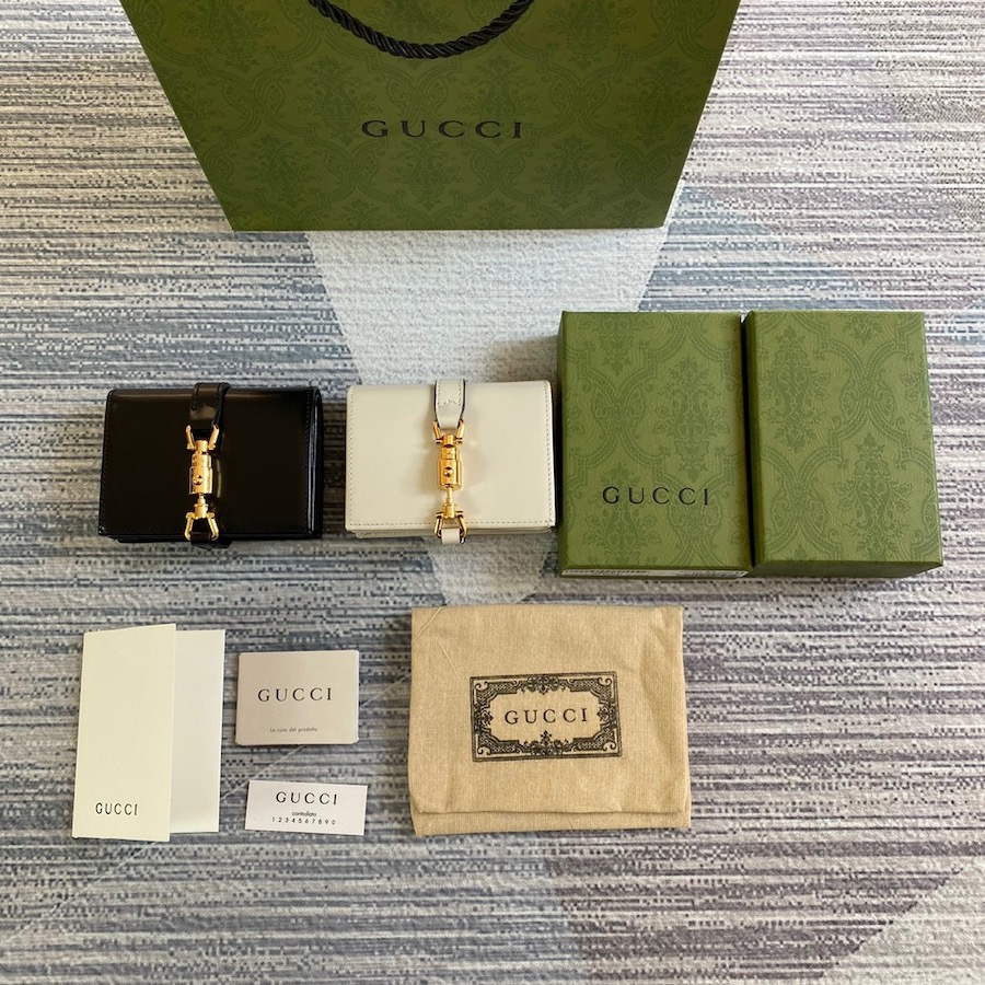645536 Jackie 1961 card case wallet, gucci Card Holders & Coin Cases for Women