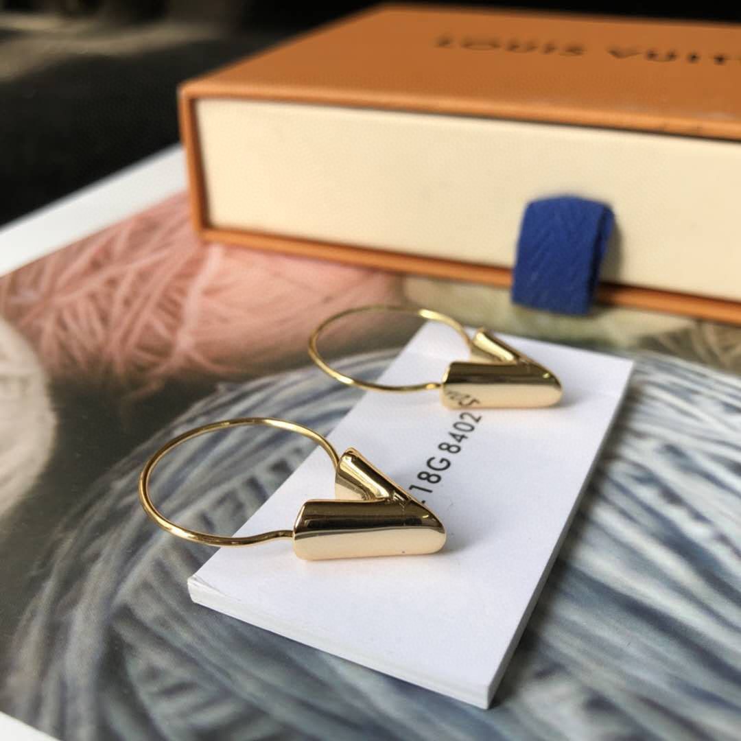 Earrings & Ear Stud, Louis Vuitton LV