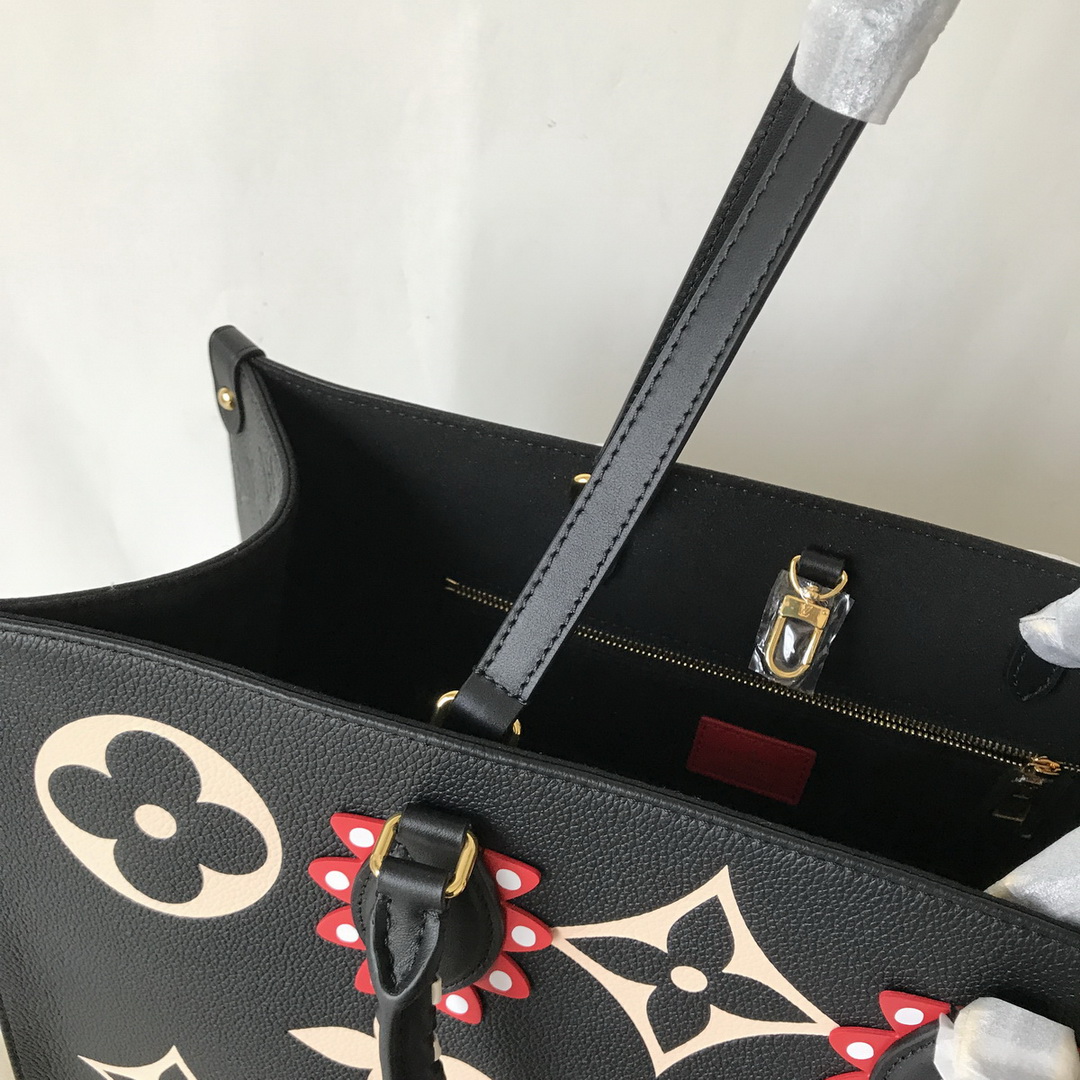 M45373  LV CRAFTY ONTHEGO GM, Louis Vuitton LV