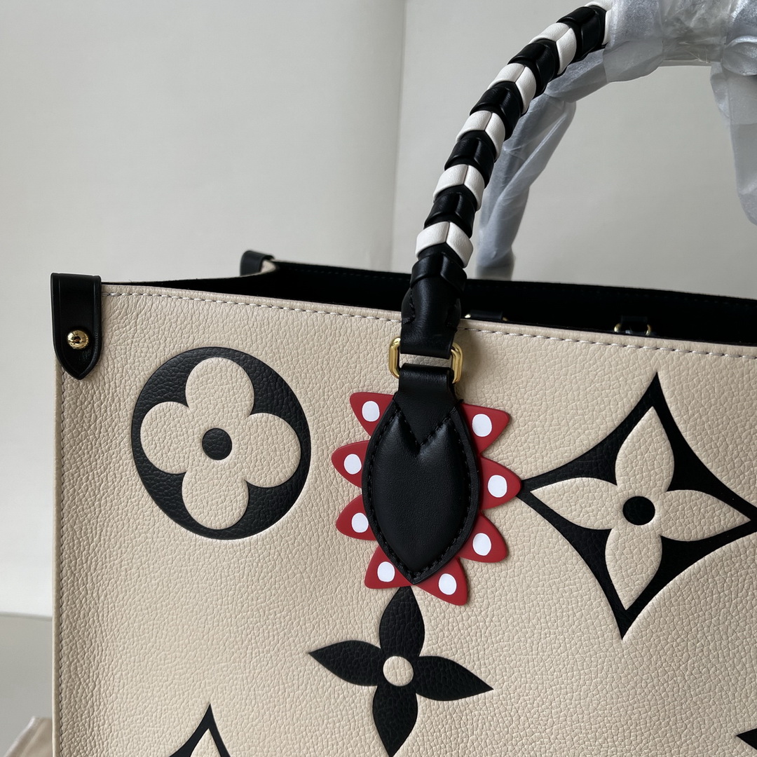 M45372  LV CRAFTY ONTHEGO GM, Louis Vuitton LV