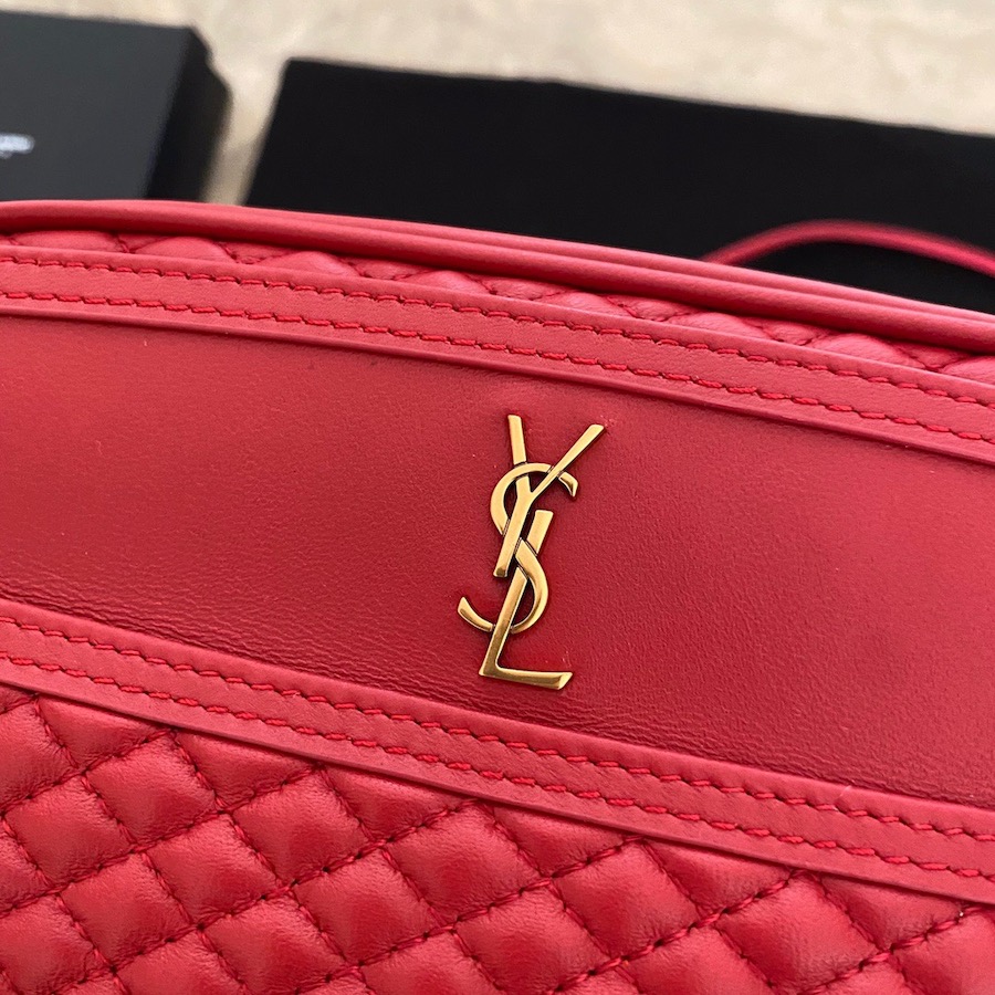 648990 VICTOIRE CAMERA BAG IN QUILTED LAMBSKIN, YSL Saint Laurent