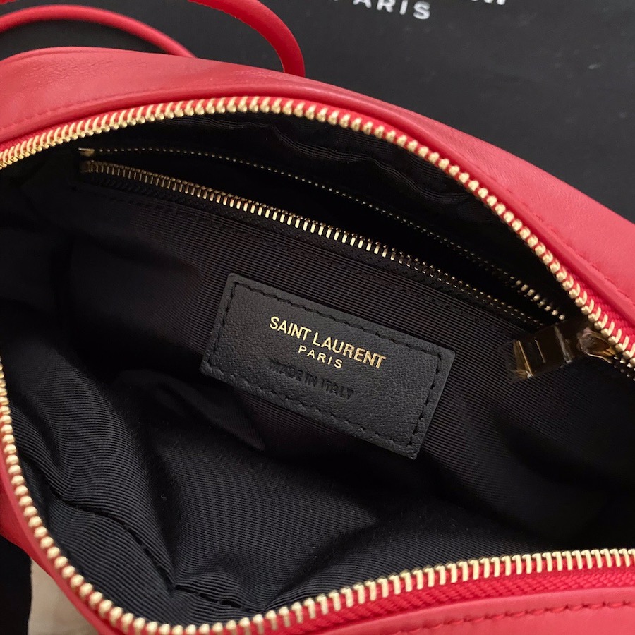 648990 VICTOIRE CAMERA BAG IN QUILTED LAMBSKIN, YSL Saint Laurent