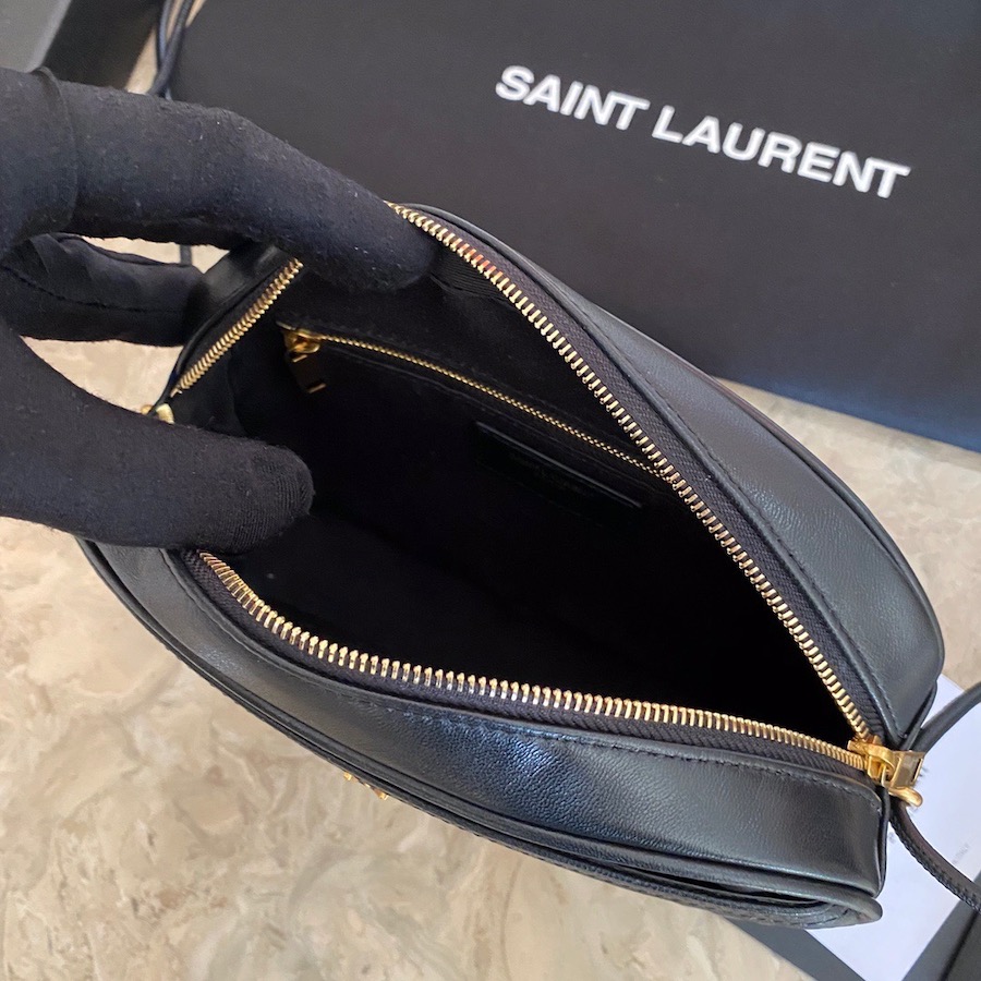 648990 VICTOIRE CAMERA BAG IN QUILTED LAMBSKIN, YSL Saint Laurent