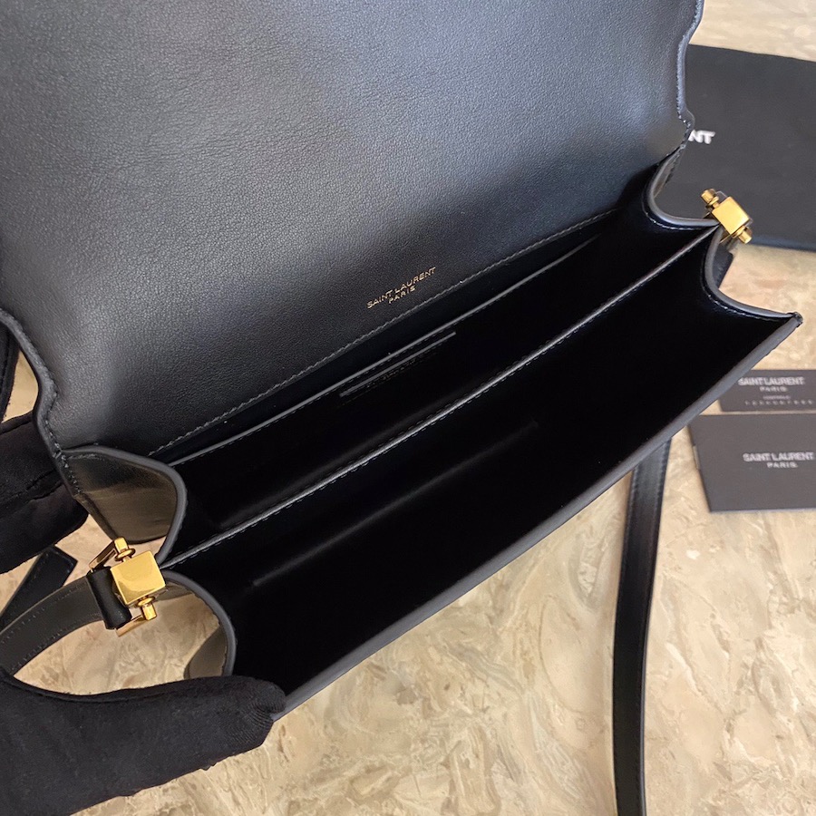 635025 SOLFERINO MEDIUM SOFT SATCHEL IN SUEDE AND SMOOTH LEATHER, YSL Saint Laurent