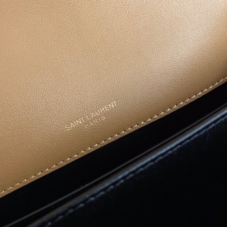 635025 SOLFERINO MEDIUM SOFT SATCHEL IN SUEDE AND SMOOTH LEATHER, YSL Saint Laurent