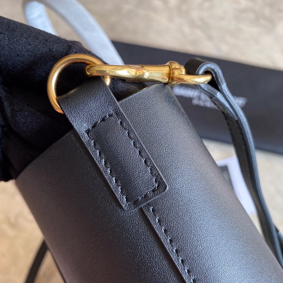 600307 SHOPPING BAG SAINT LAURENT TOY IN SUPPLE LEATHER, YSL Saint Laurent