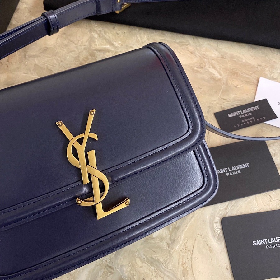 634306 SOLFERINO MEDIUM SATCHEL IN BOX SAINT LAURENT LEATHER, YSL Saint Laurent