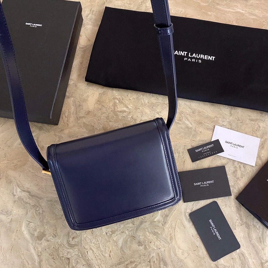 634306 SOLFERINO MEDIUM SATCHEL IN BOX SAINT LAURENT LEATHER, YSL Saint Laurent