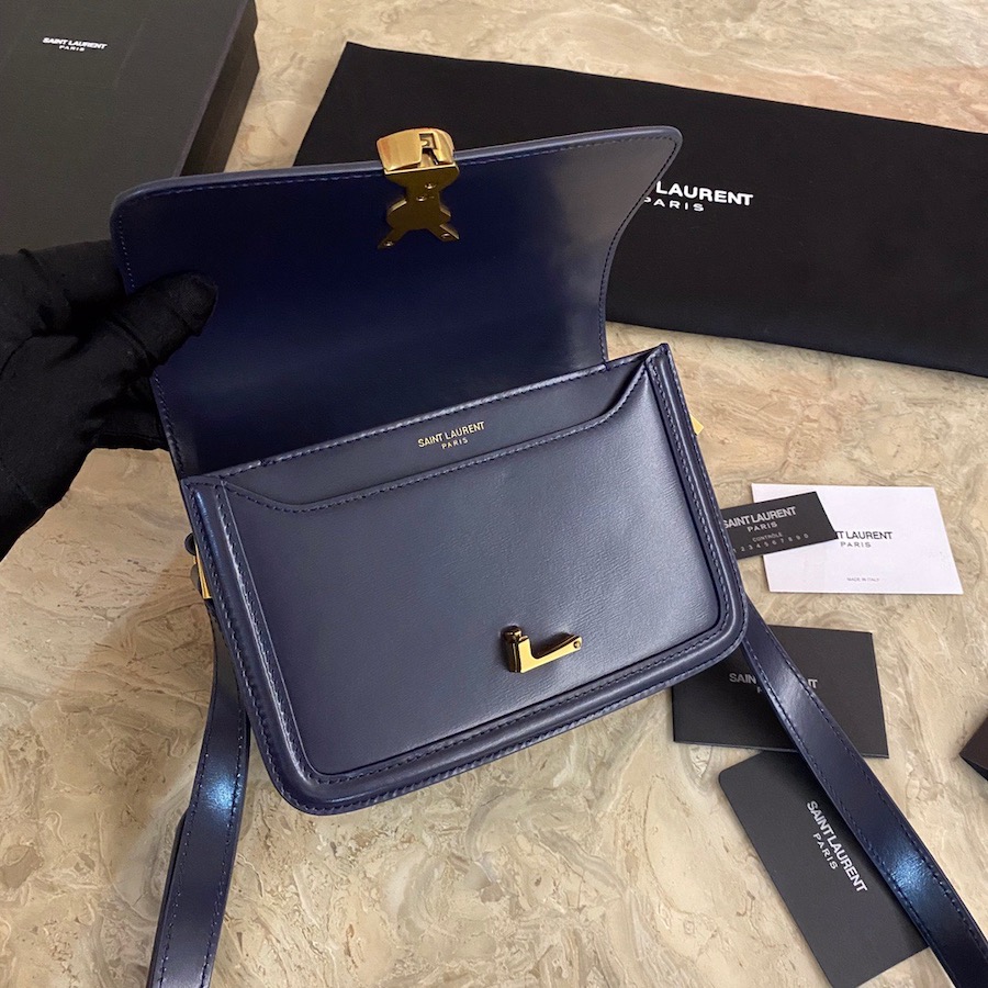 634306 SOLFERINO MEDIUM SATCHEL IN BOX SAINT LAURENT LEATHER, YSL Saint Laurent