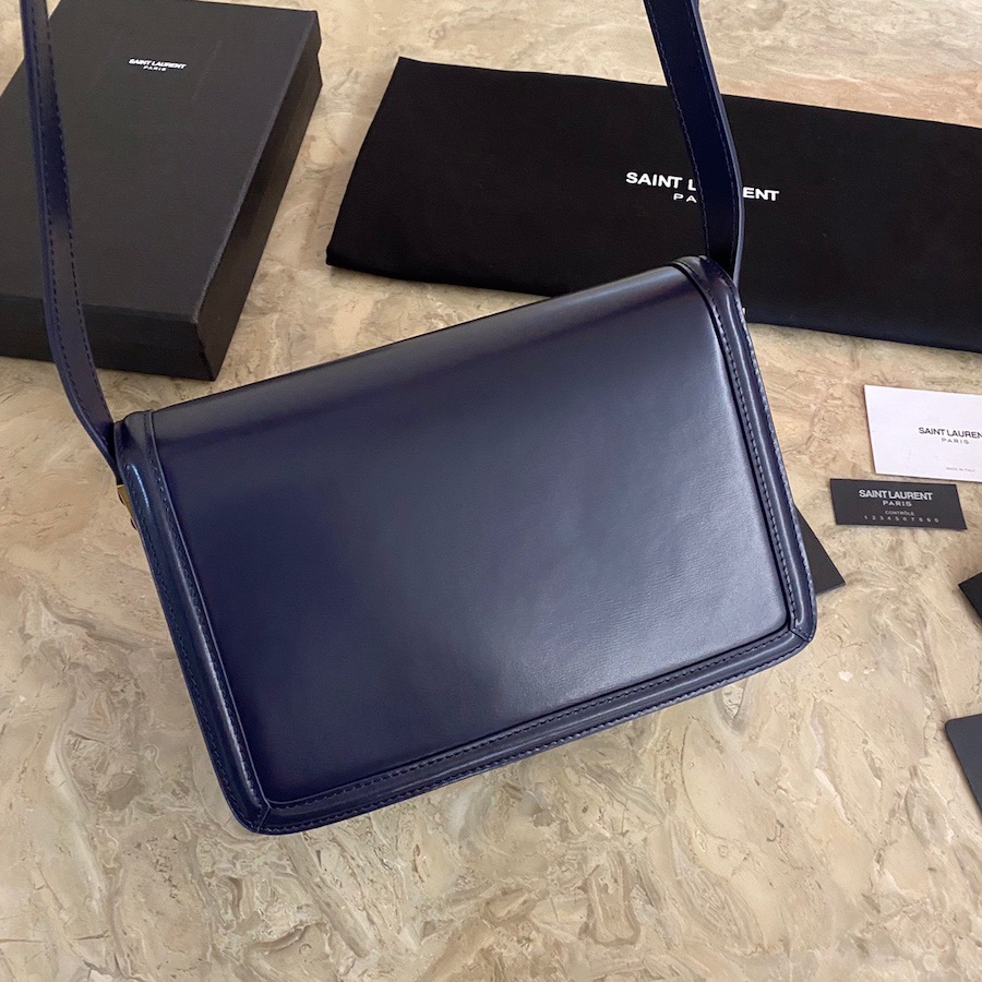 634305 SOLFERINO MEDIUM SATCHEL IN BOX SAINT LAURENT LEATHER, YSL Saint Laurent
