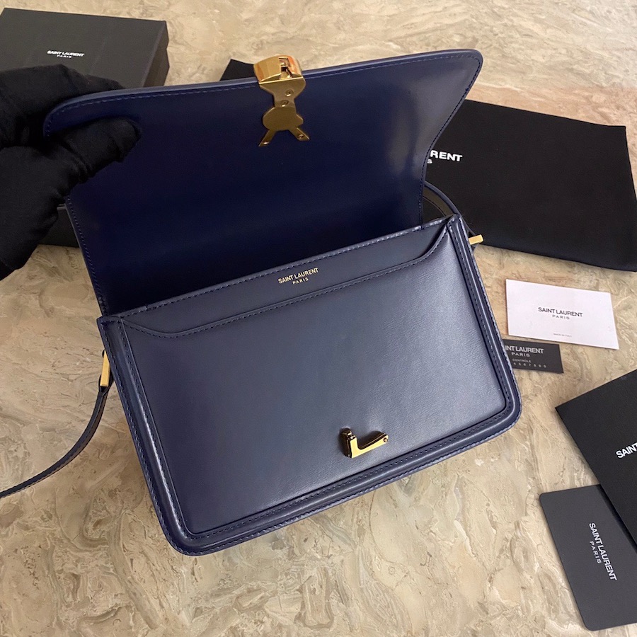 634305 SOLFERINO MEDIUM SATCHEL IN BOX SAINT LAURENT LEATHER, YSL Saint Laurent
