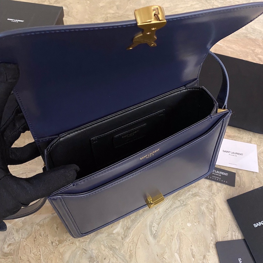 634305 SOLFERINO MEDIUM SATCHEL IN BOX SAINT LAURENT LEATHER, YSL Saint Laurent