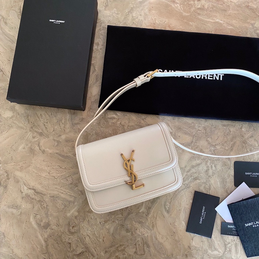 634306 SOLFERINO MEDIUM SATCHEL IN BOX SAINT LAURENT LEATHER, YSL Saint Laurent