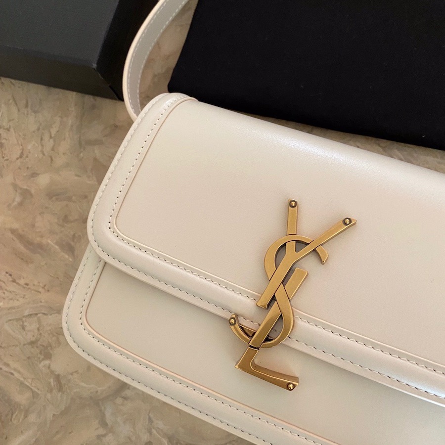 634306 SOLFERINO MEDIUM SATCHEL IN BOX SAINT LAURENT LEATHER, YSL Saint Laurent