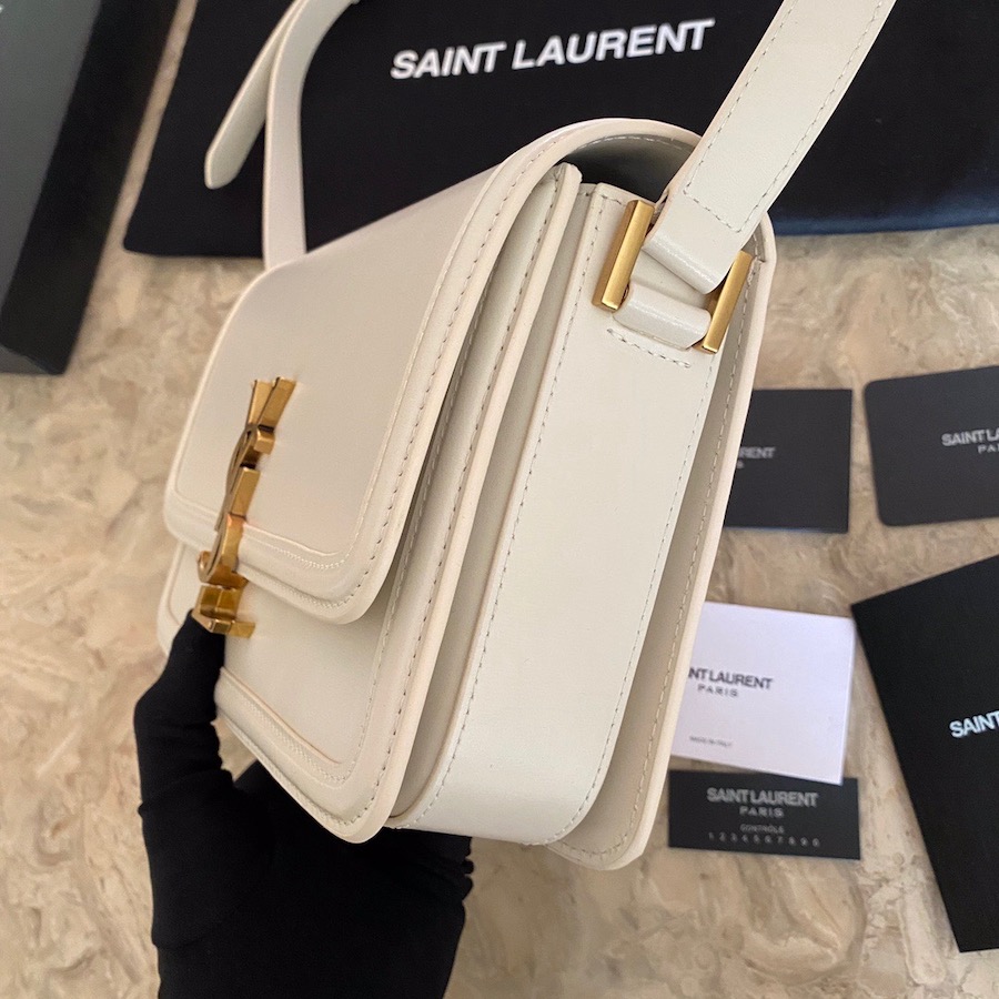 634305 SOLFERINO MEDIUM SATCHEL IN BOX SAINT LAURENT LEATHER, YSL Saint Laurent
