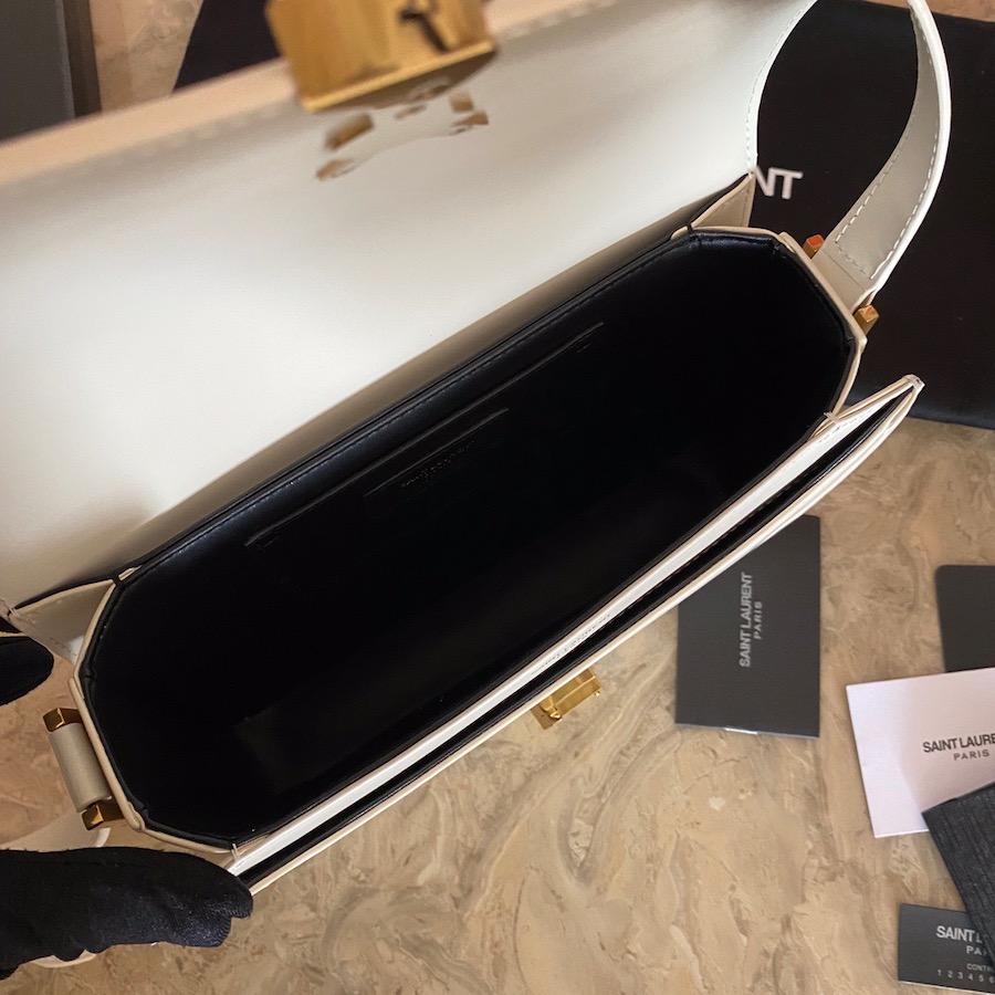 634305 SOLFERINO MEDIUM SATCHEL IN BOX SAINT LAURENT LEATHER, YSL Saint Laurent