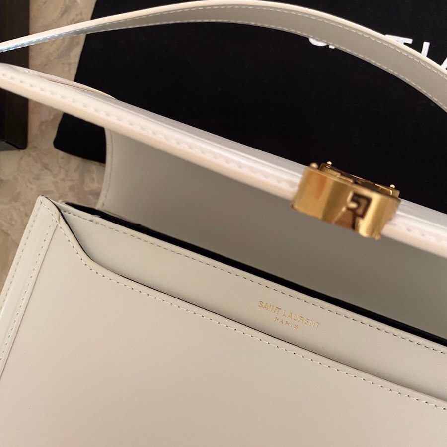 634305 SOLFERINO MEDIUM SATCHEL IN BOX SAINT LAURENT LEATHER, YSL Saint Laurent