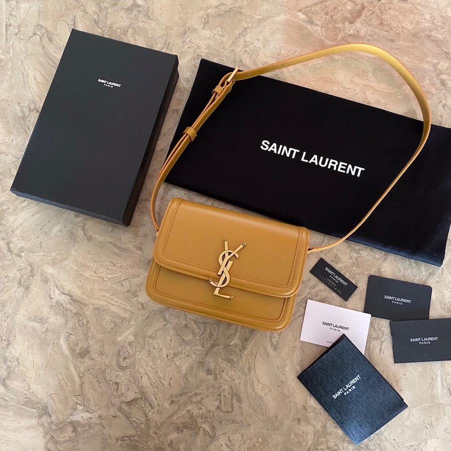 634306 SOLFERINO MEDIUM SATCHEL IN BOX SAINT LAURENT LEATHER, YSL Saint Laurent