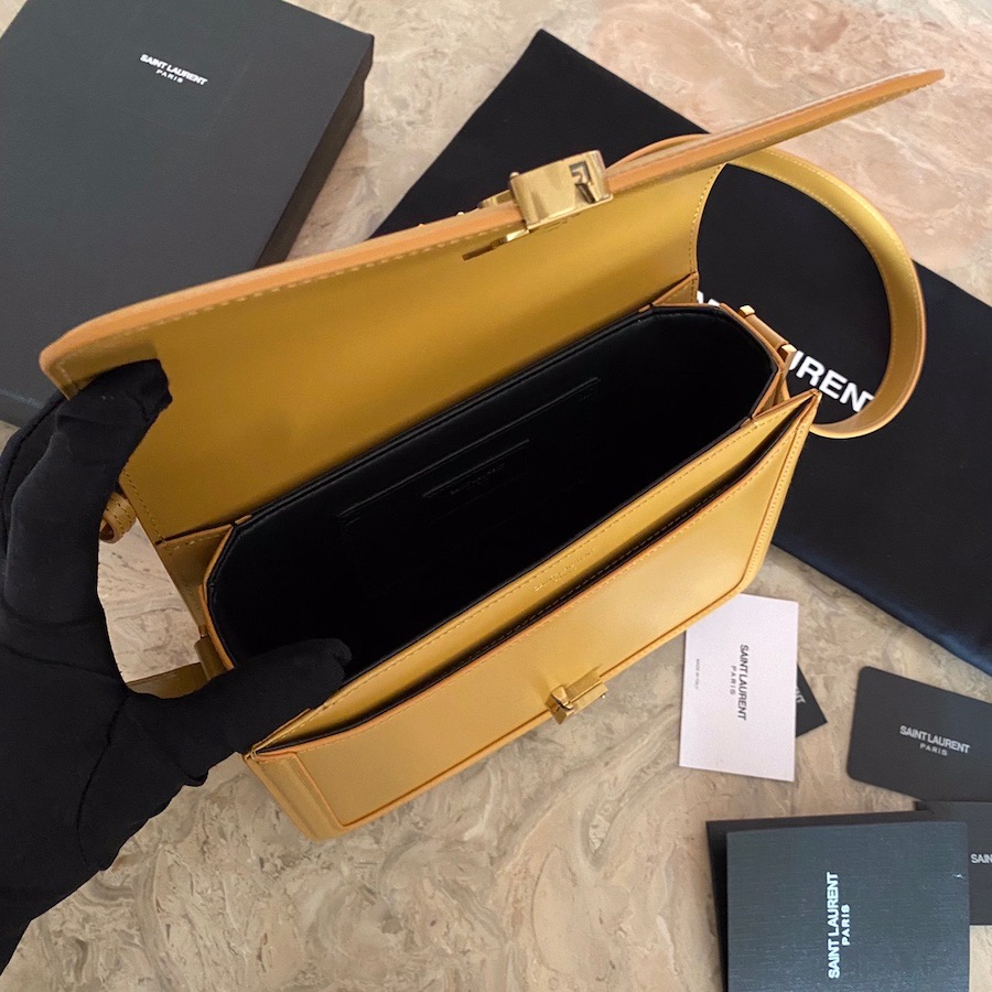 634305 SOLFERINO MEDIUM SATCHEL IN BOX SAINT LAURENT LEATHER, YSL Saint Laurent
