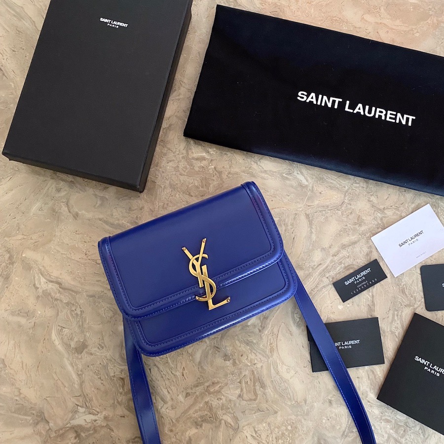 634306 SOLFERINO MEDIUM SATCHEL IN BOX SAINT LAURENT LEATHER, YSL Saint Laurent