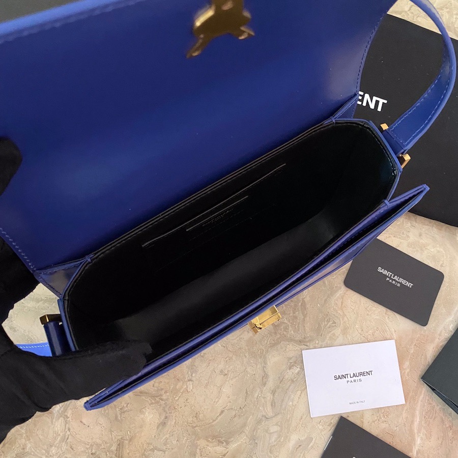 634305 SOLFERINO MEDIUM SATCHEL IN BOX SAINT LAURENT LEATHER, YSL Saint Laurent