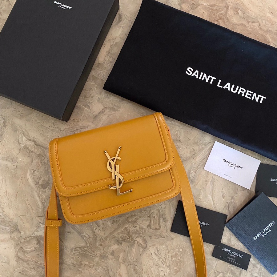 634306 SOLFERINO MEDIUM SATCHEL IN BOX SAINT LAURENT LEATHER, YSL Saint Laurent