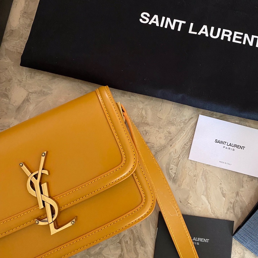 634306 SOLFERINO MEDIUM SATCHEL IN BOX SAINT LAURENT LEATHER, YSL Saint Laurent