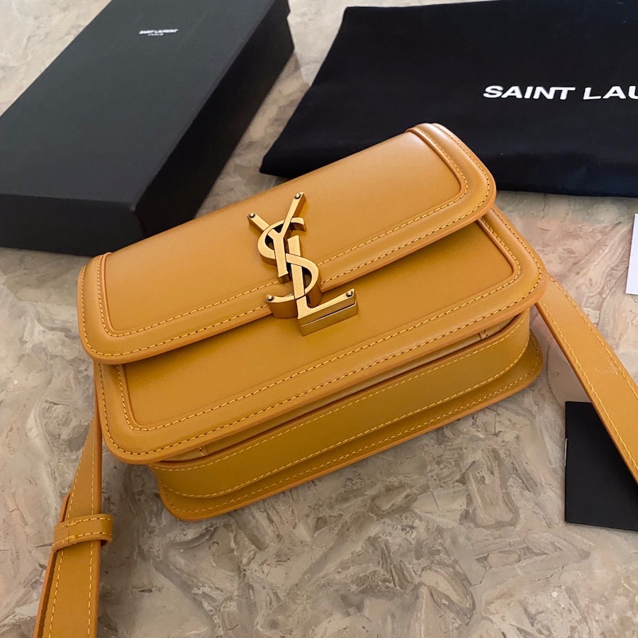 634306 SOLFERINO MEDIUM SATCHEL IN BOX SAINT LAURENT LEATHER, YSL Saint Laurent