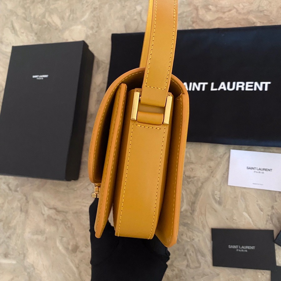 634306 SOLFERINO MEDIUM SATCHEL IN BOX SAINT LAURENT LEATHER, YSL Saint Laurent