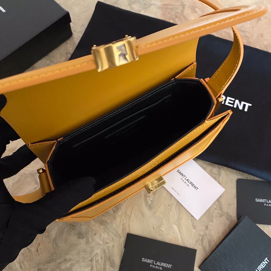 634306 SOLFERINO MEDIUM SATCHEL IN BOX SAINT LAURENT LEATHER, YSL Saint Laurent